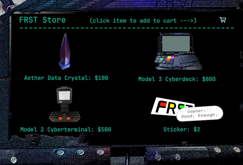 FRST Computer Web Store